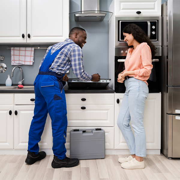 can you provide an estimate for cooktop repair before beginning any work in Aurora SD